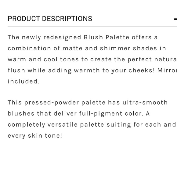 💗SHADES BY SHAN BLUSH PALETTE & MOTD SPARKLY FACE MAKEUP BRUSHES - Picture 6 of 13